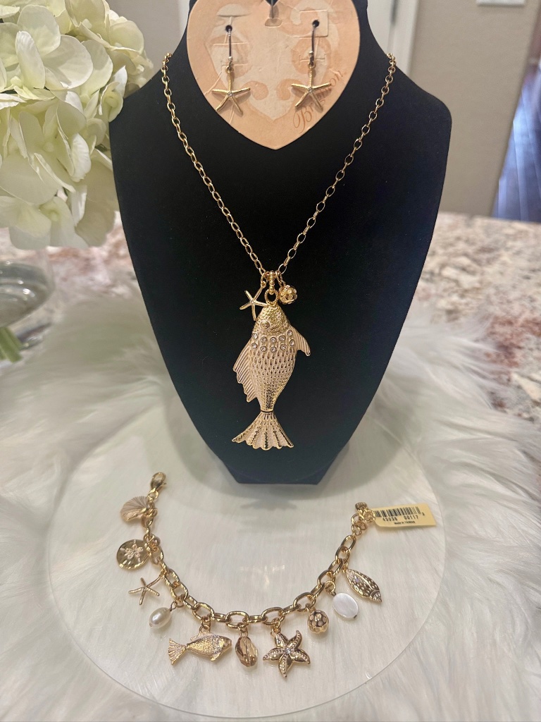 Brighton Maine Gold Set Nwt Rare Find !!
